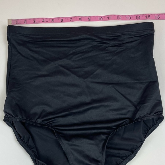 NEW Magicsuit Bikini Bottom Womens Size 16 Black High Rise NWOT - Picture 3 of 8